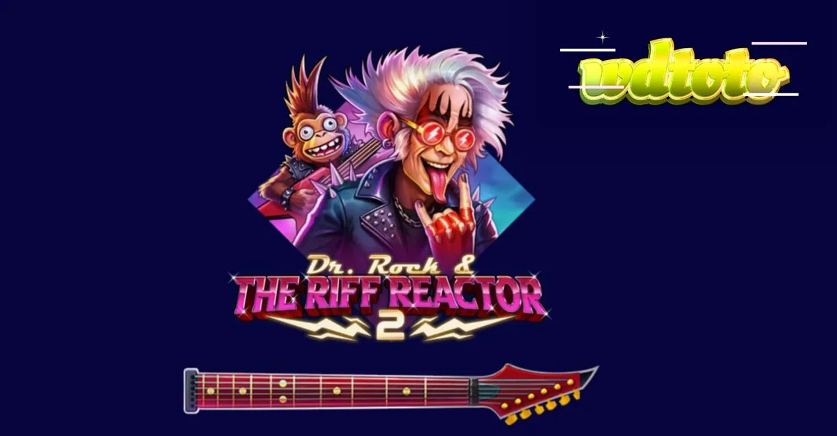 Dr. Rock & the Riff Reactor 2 slot game interface